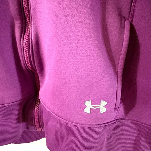 Under Armour UA Storm Full-Zip Hoodie | Purple | Women’s Large - Picture 2 of 4